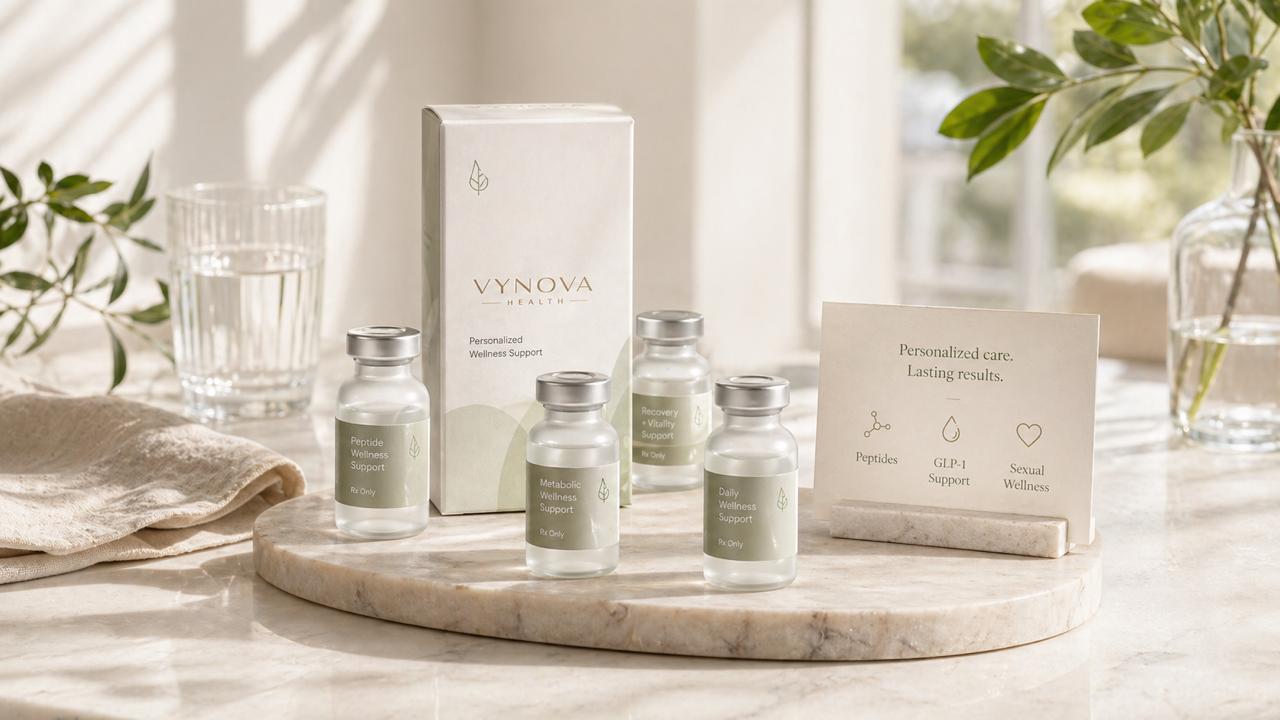 Vynova wellness product lineup